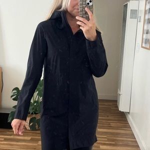 Lululemon long rain coat